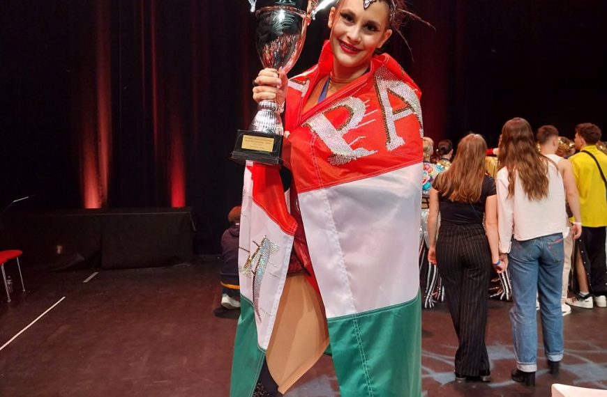 Hajdani tanítványunk sikere